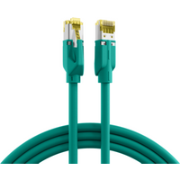 Patchkabel RJ45 Patchkabel Cat.6A S/FTP LSZH, Draka UC900 TM31 grün 5m - 1 VPE = 5 St�ck