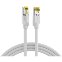 RJ45 Patchkabel Cat.6A S/FTP LSZH, Draka UC900 TM31 weiß 25m