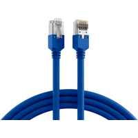 RJ45 Patchkabel Cat.5e S/UTP PVC, Dätwyler 5502 TM11 blau 15m
