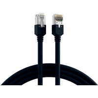 RJ45 Patchkabel Cat.5e S/UTP PVC, Dätwyler 5502 TM11 schwarz 15m
