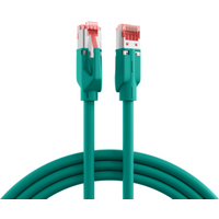 Patchkabel RJ45 Patchkabel Cat.6A S/FTP LSZH, Dätwyler 7702 TM21 grün 3m - 1 VPE = 5 St�ck