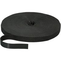 Kabelmanagement Klettband 20mm schwarz, 25m Rolle, - 1 VPE = 60 St�ck