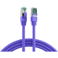 Patchkabel RJ45 Patchkabel Cat.6A S/FTP LSZH, violett 1,5m - 1 VPE = 10 St�ck