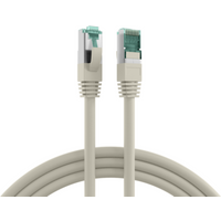Patchkabel RJ45 Patchkabel Cat.6A S/FTP LSZH, grau 25m - 1 VPE = 5 St�ck