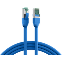 RJ45 Patchkabel Cat.6A S/FTP LSZH, blau 30m
