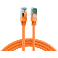 RJ45 Patchkabel Cat.6A S/FTP LSZH, orange 50m