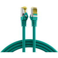 Patchkabel RJ45 Patchkabel Cat.6A S/FTP LSZH, Cat.7 Rohkabel grün 2m - 1 VPE = 10 St�ck