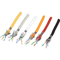 Rohkabel Cat.7, S/FTP, LSZH, pink, 100m, Ring