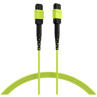 MTP®(F)-MTP®(F) Patchkabel OM5 12 Fasern, Typ B LSZH limettengrün 15m
