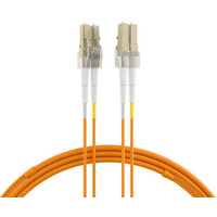 Glasfaser Patchkabel Duplex Patchkabel LC-LC OM2, 0,5m LSZH 2mm orange - 1 VPE = 30 St�ck