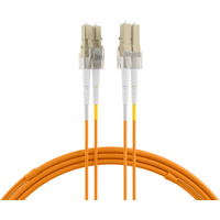 Glasfaser Patchkabel Duplex Patchkabel LC-LC OM1, 5m LSZH 2mm orange - 1 VPE = 10 St�ck
