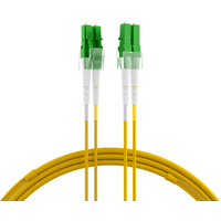 Glasfaser Patchkabel Duplex Patchkabel LC/APC-LC/APC OS2 G652D, 20m LSZH 2mm gelb - 1 VPE = 5 St�ck