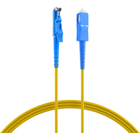 Simplex LWL Patchkabel E2000®-SC OS2 5m, 3,0mm Gelb 9/125µm