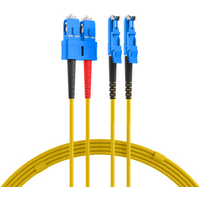 Duplex Patchkabel E2000®-SC OS2, 5m LSZH 3mm gelb