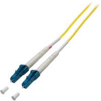 Glasfaser Patchkabel Simplex Patchkabel LC-LC OS2 G657A2, 1m LSZH 2mm gelb - 1 VPE = 10 St�ck