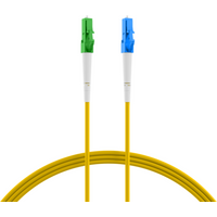 Glasfaser Patchkabel Simplex Patchkabel LC/APC-LC OS2 G657A2, 20m LSZH 2mm gelb - 1 VPE = 5 St�ck