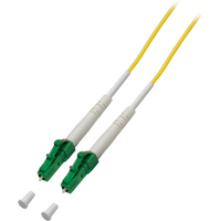 Glasfaser Patchkabel Simplex Patchkabel LC/APC-LC/APC OS2 G657A2, 5m LSZH 2mm gelb - 1 VPE = 10 St�ck