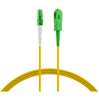 Glasfaser Patchkabel Simplex Patchkabel LC/APC-SC/APC OS2 G657A2, 10m LSZH 2mm gelb - 1 VPE = 10 St�ck