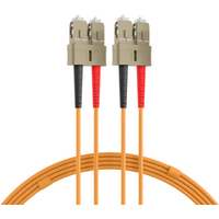 Duplex Patchkabel SC-SC OM2, 25m LSZH 3mm orange