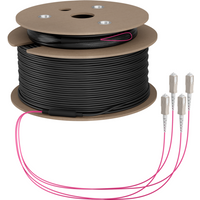 Trunkkabel U-DQ(ZN)BH OM4 4G (1x4) SC-SC, 120m Dca LSZH