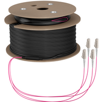 Trunkkabel U-DQ(ZN)BH OM4 4G (1x4) LC-LC, 190m Dca LSZH