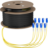 Trunkkabel U-DQ(ZN)BH OS2 8E (1x8) SC-SC, 180m Dca LSZH G657A1