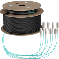 Trunkkabel U-DQ(ZN)BH OM3 8G (1x8) SC-SC, 80m Dca LSZH