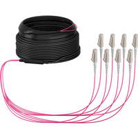 Trunkkabel U-DQ(ZN)BH OM4 8G (1x8) LC-LC, 10m Dca LSZH