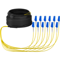 Trunkkabel U-DQ(ZN)BH OS2 12E (1x12) LC-LC, 10m Dca LSZH G657A1