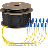 Trunkkabel U-DQ(ZN)BH OS2 12E (1x12) LC-LC, 120m Dca LSZH G657A1