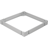 PEL Sockel für 800x800mm, H=100mm, voll, RAL7035