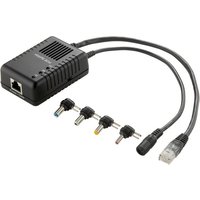Fast Ethernet PoE Splitter 15,4W