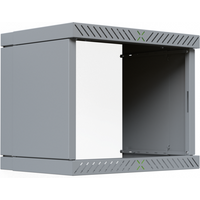 Verkleidung für 19" X-Rack Wandgehäuse, ohne Tür 9HE grau RAL7035 2/3
