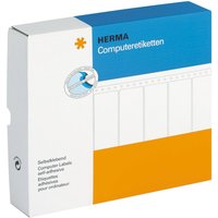 HERMA Computeretiketten weiß 81,28x35,7 mm Papier 16000 St.