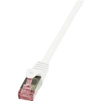 Logilink Patchkabel CAT6 S/FTP AWG27 PIMF 30,00m weiß