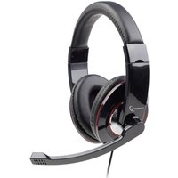 gembird Headset STEREO MHS 001 glänzend Klinke schwarz