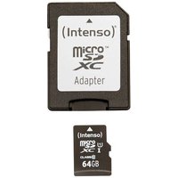Intenso SD MicroSD Card 64GB SD-HC UHS-I retail