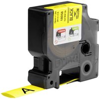 DYMO     Rhino Heißschrumpfschlauch 19mmx1.5m schwarz->gelb DYMO     Rhino Heißschrumpfschlauch 19mmx1.5m schwarz->gelb