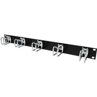 Rittal Rangierpanel 1HE HxT 43x55mm RAL 9005 Stahlbügel