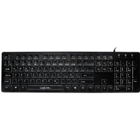 Logilink Beleuchtete Tastatur LED Regenbogenbeleuchtung