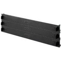 Rittal Blindpanel 3HE RAL 9005 3 Stück