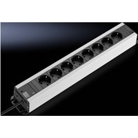 Rittal Steckdosenleiste 48,3cm 8fach ohne Schalter 16A