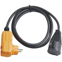 Brennenstuhl Schutzadapterleitung FI IP44 2m schwarz