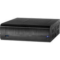 Inter-Tech Geh Mini ITX JX-500 black USB 3.0 *OHNE Netzteil