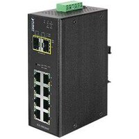 PLANET Industrial 8-Port 10/100/1000T + 2 100/1000X SFP