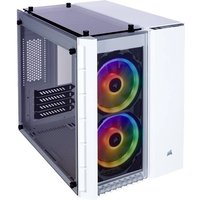 CORSAIR Geh Micro ATX Crystal 280X RGB White (Tempered Gla