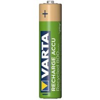 Varta Akku RECHARGE Recycled AAA HR03  800mAh           2St. Varta Akku RECHARGE Recycled AAA HR03  800mAh           2St.