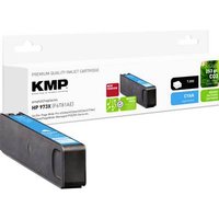 KMP Patrone HP 973X (F6T81AE) cyan 7000 S. Hybrid-Chip refilled