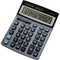 Olympia Taschenrechner LCD-6112 stahlblau