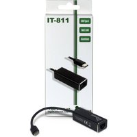 Inter-Tech LAN-Adapter Argus IT-811 USB-C Gigabit Ethernet
